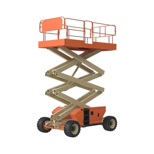 most scissor lifts can reach heights between 20 to 60 feet, depending upon the specific model